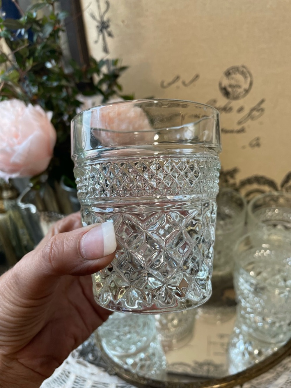 Anchor Hocking WEXFORD Old fashioned rocks glass barware